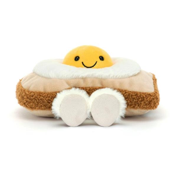 Peluche Jellycat amuseables egglantine egg on toast