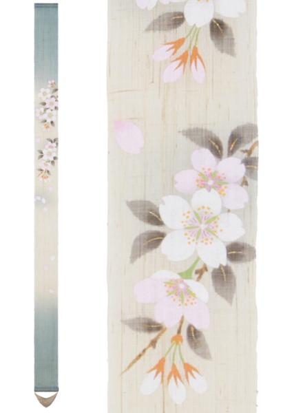 Décoration japonaise artisanale "Satozakura" 10×170 cm 