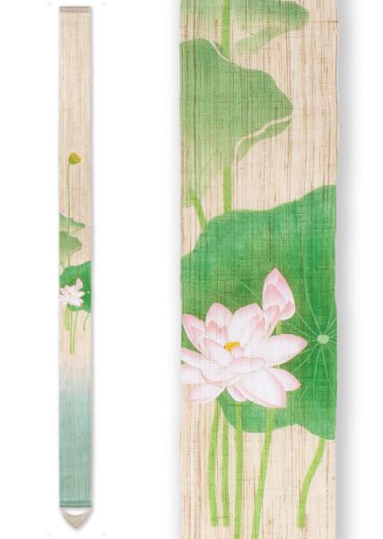 Décoration japonaise artisanale Lotus 10×170 cm 