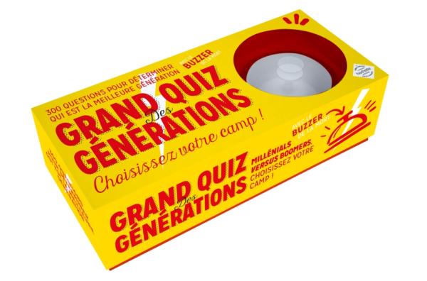 Coffret Le grand quiz des générations