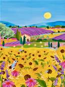 Provence : Un voyage au cur des champs de lavande 30x40 Nolwen