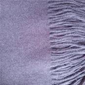 Etole en viscose et cachemire mauve
