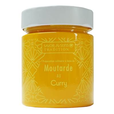 Moutarde saveur Curry 130G