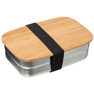 Lunch box en inox et bambou de 0,85 litre