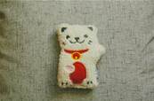 Chaufferette de poche chat maneki pm