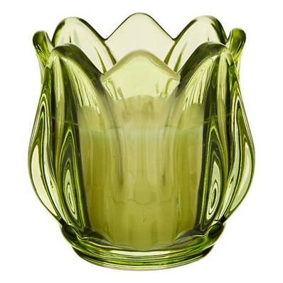 Bougie parfumée Fleur de Rose 75 g vert