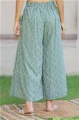 Pantalon large WATA ceinturé et mofifs grafiques