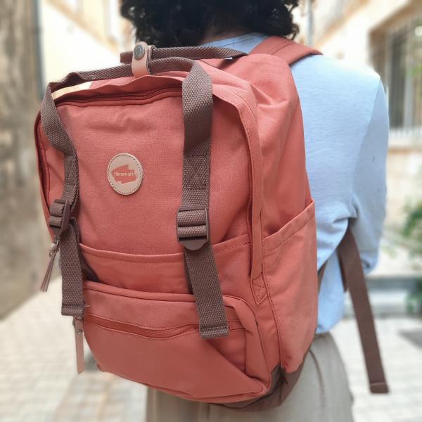 Sac à dos imperméable orange