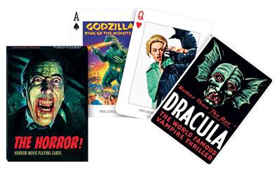 Jeu de 55 cartes Horror Movies