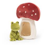 Doudou Grenouille et son champignon Jellycat