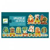Puzzle frise je compte - 20 pices- Djeco