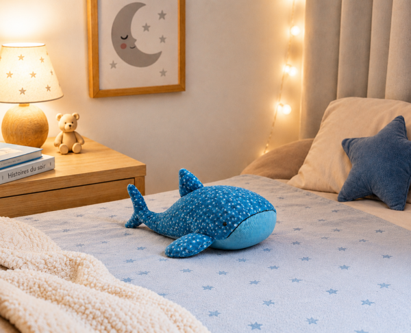 Peluche Jellycat requin baleine GOBFREY WHALE SHARK