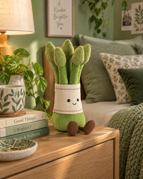 Peluche Jellycat amuseables asparagus
