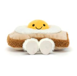 Peluche Jellycat amuseables egglantine egg on toast