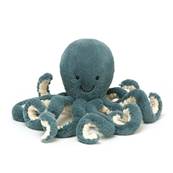 Doudou pouple bleu storm 23cm Jellycat