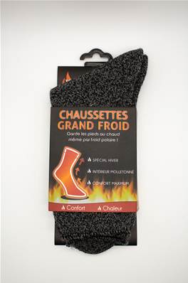 Chaussettes chaudes Grand froid