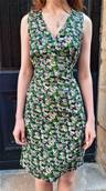 Robe courte Rekha motif floral