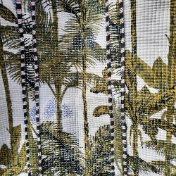 Sac coton Indien Surpiqué "Palmiers Exotiques"
