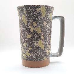 Grand mug japonais motif ombrelles 40cl 13cm