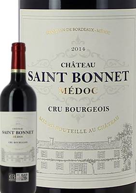 Vin rouge MEDOC château Bonnet 2018 75cl
