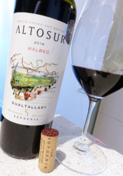 Vin rouge Argentine Altosur malbec