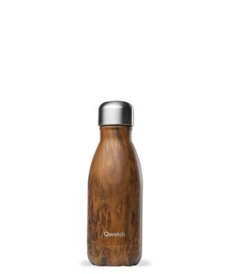 Bouteille isolante inox "bois" 260 ml