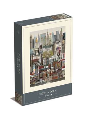 Puzzle monuments de NEW YORK 1000 PIECES