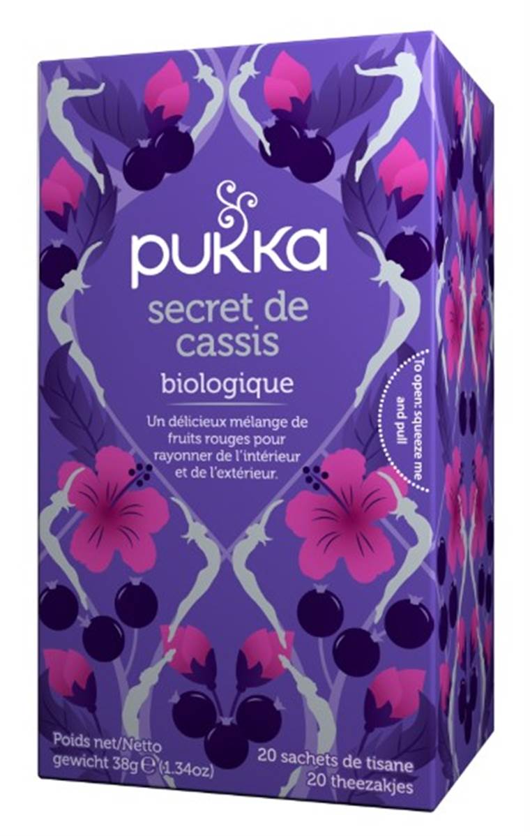 Infusion ayurvédique bio secret cassis 20 sachets