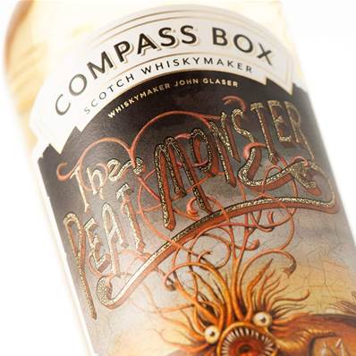 Whisky PEAT MONSTER blended Ecosse 70cl 46° de chez Compass Box