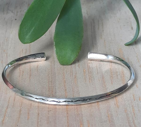 Bracelet Touareg Ethnique en argent gravé Homme/Femme Moussa
