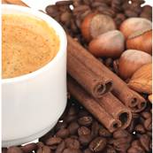 Caf moulu parfum Noisette