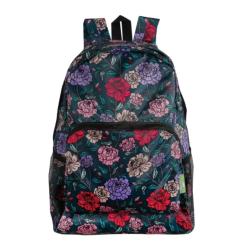 Sac à dos pliable et imperméable recyclé florale