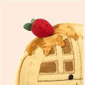 Peluche Jellycat gauffre
