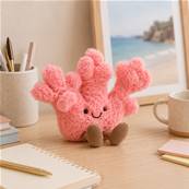 Peluche Jellycat corail rose AMUSEABLES CORAL