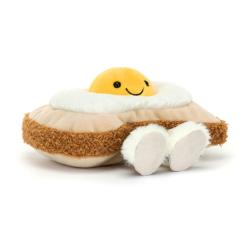 Peluche Jellycat amuseables egglantine egg on toast