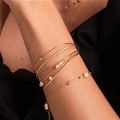 Bracelet Semainier Multi-Rangs avec Perles Naturelles