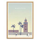 Affiche Marrakech Maroc 30x40cm Katinka Reinke