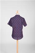 Chemise homme manche courte Crocus orange 