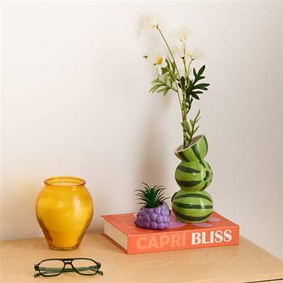 Vase Fruity pastèque haut 22 cm