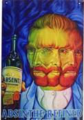 Plaque dco vintage ABSINTHE VAN GOGH