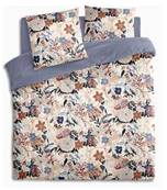 Housse de couette 2 personnes et taies d'oreiller 260X240 motif FEUILLES D'AUTOMNE