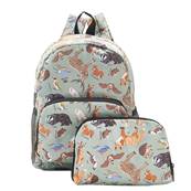 Sac  dos pliable et impermable recycl animaux