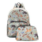 Sac  dos pliable et impermable recycl animaux