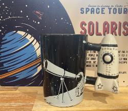 Mug de l'espace anse fuse