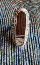 Bague touareg longue �b�ne