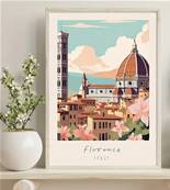 Affiche Florence 30x40 cm