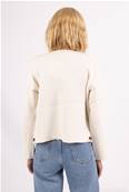 Gilet blanc motifs ethniques