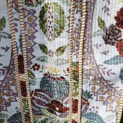 Sac coton Indien Surpiqué "Jardin des fées"