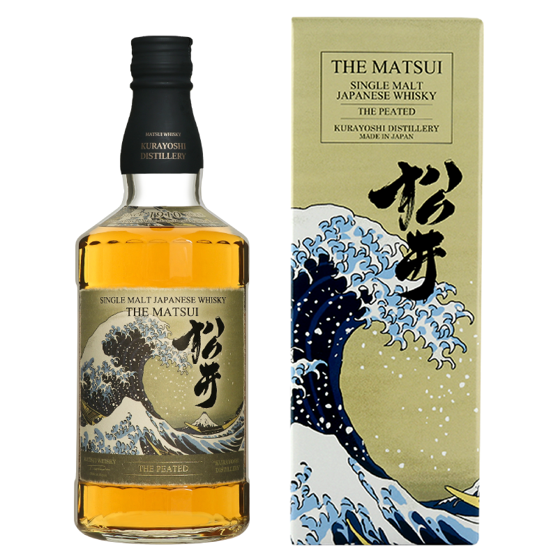 Whisky Japonais MATSUI PEATED 70CL 48% avec tui.