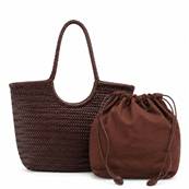 Sac tresse luxe coffee